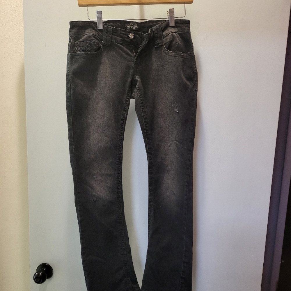 Womens Black Denim Jeans